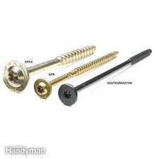 structural screws vs lag bolts screws the family handyman