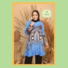 27 des 2017 model baju gamis muslim. Tunik Batik Murah Sasirangan Handmade Casual Formal Pesta Kondangan Couple Shopee Indonesia