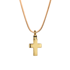 Spotted here is a beautifully designed, personalized engravable memorial pendant necklace with looking to treasure the memory of a loved one? Gold Cross Cremation Urn Necklace For Ashes Holder Keepsake Memorial Pendant Cremation Jewelry Free Funnel Kit And Velvet Jewelry Box Walmart Com Walmart Com