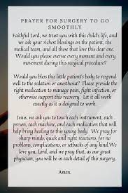 Maybe you would like to learn more about one of these? 6 Healing Prayers Before Surgery For A Child Prayrs