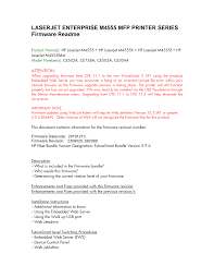 Ftp Ftp Hp Com Pub Networking Software Pfirmware Readme Ljm4555 Fs3 Pdf