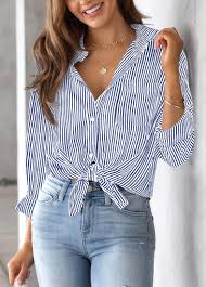 Price History of KAZAMA DESIGN FASHION Women Oversized Fit Striped