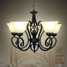 Bring a new look home with our selection of fashionable lights. Wrought Iron Pendant Lights Black Light Body Frosted Glass Lampshade Milky Vintage E27 Metal Hanging Lamp Fixture Lustres Led Pendant Lights Iron Pendant Lightpendant Light Black Aliexpress