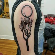 Would love a tattoo with this kind of geometric feel.same placement but an owl. 125 Top Rated Geometric Tattoo Designs This Year Wild Tattoo Art