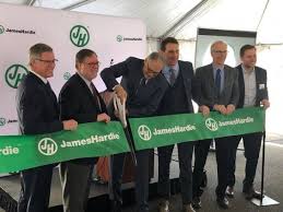 James Hardie Ribbon Cutting for Phase II Expansion