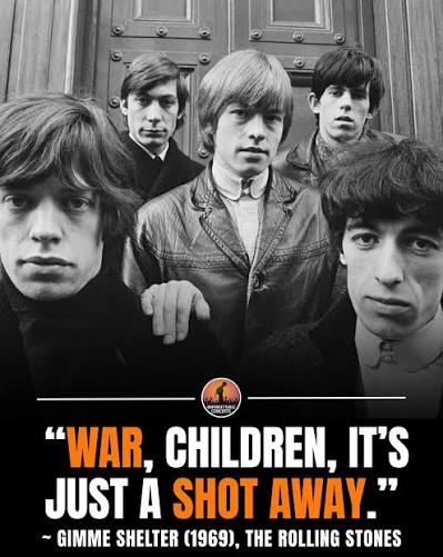 When The Rolling Stones released “Gimme Shelter” in 1969, the world felt  like it was on the edge of chaos. The Vietnam War was escalating, protests  were erupting across the United States,