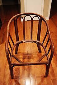 The Hot Seat Part 1 Bower Power Bamboo Chair Makeover Bamboo Chair Refinished Chairs