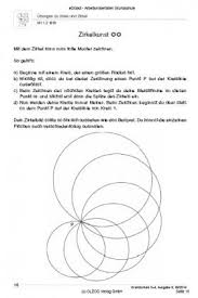 Benutze den komparativ 1 oder 2 beispiel: Ubungen Zu Kreis Und Zirkel 3 4 Klasse Musik Fur Die Grundschule Mathematikunterricht Erste Klasse
