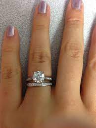What Carat Size For A Size 6 Ring Finger Can I See Yours Page 5 Page 5 Wedding Rings Engagement Antique Wedding Bands Art Deco Wedding Band
