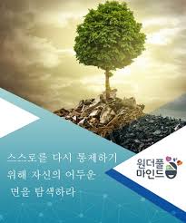 스스로를 다시 통제하기 위해 자신의 어두운 면을 탐색하라 당신이 혐오하는 감정이 있는가 말하기 부끄러운 행동을 하는가 스스로에게 지워버리고 싶은 부분이 있는가 솔직히 인정하고 싶지 않은 것을 원하는가 우리는 모두 마주하기 두려운 어두운