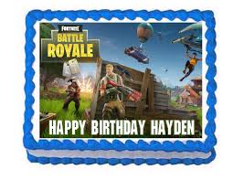 Fortnite Party Edible Cake Topper Frosting Sheet Edible Cake Toppers Frosting Sheet Edible Cake