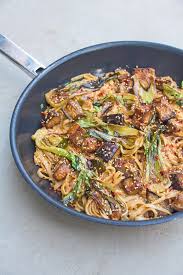 Miso Aubergines Recipe Deliciously Ella Recipe Aubergine Recipe Bok Choy Stir Fry Pesco Vegetarian Recipes