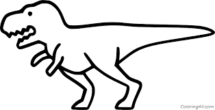 The eyes are kick balls. T Rex Coloring Pages Coloringall