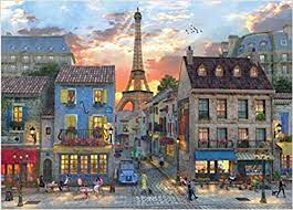 Maybe you would like to learn more about one of these? Evening In Paris 1000 Piece Jigsaw Puzzle Amazon Co Uk Inc Peter Pauper Press 9781441330567 Books