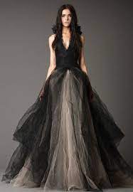 Black And Champagne Halter A Line Tulle Wedding Dress Bridal Dress Us Uk 2 4 6 8 10 12 14 16 Black Wedding Gowns Wedding Dresses Vera Wang Halloween Wedding Dresses