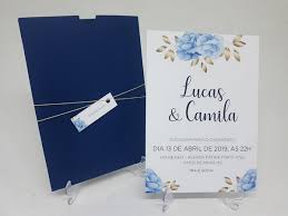 Convite Casamento Azul Marinhol Atelie Da Lola Conviteria Convites Casamento Debutante Bodas Faça com facilidades esse convite passo a passo. convite casamento azul marinhol