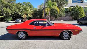 Image result for Bright Red 1973 Challenger