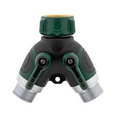 Einfache installation, schließen sie einfach den reiniger an ihren wasserhahn an. T24 Premium 2 Wege Verteiler Fur Gartenschlauche 3 4 Zoll Wasser Ver 14 99