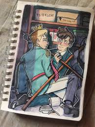 Pretty Serious Artist Fanart For Red White And Royal Blue By Casey Royal Blue Wallpaper Blue Books Red And White