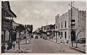 Acacia Street Dar Es Salaam 1950s Dar Es Salaam Tanzania Zanzibar