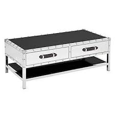 15h x 44w x 44d. Z Gallerie Flight Coffee Table