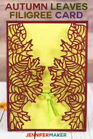 All you need are some popsicle sticks and craft paint. Make Autumn Fall Wedding Invitations And Cards Jennifer Maker