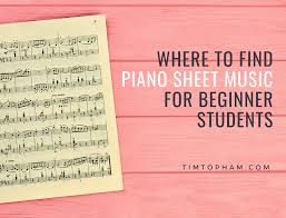 Fortunately, in the case of the piano, there is a vast amount of music that less experienced piano players can tackle and achieve wonderful musical results. Where To Find Piano Sheet Music For Beginner Students Top Music Co