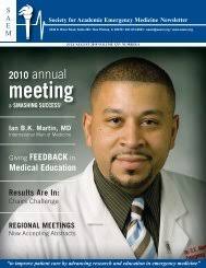 EMERGENCY MEDICINE RESIDENCY 2016 ANNUAL REPORT