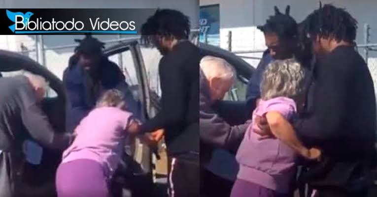 3 Men Help Elderly Couple Into Car in Touching Moment - CHRISTIAN VIDEOS -  Christian Testimonies