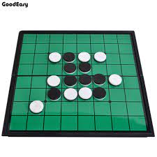 Othello, a variant with a change to the board's initial setup, was patented in 1971. High Quality Othello Board Game 64 Pcs Set Magnetic Reversi Chess Game Plastic Chess Plastic Chess Othello Board Gamechess Game Aliexpress