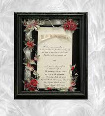 Framed Wedding Invitation Wedding Shadow Box Wedding Gift Etsy Framed Wedding Invitations Framed Wedding Invitation Keepsake Wedding Shadow Box
