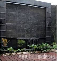 Gambar dinding taman batu alam. Cara Merancang Air Terjun Dinding Minimalis Dengan Batu Alam