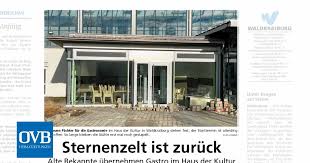Sie können auch ihr leserkonto. Sternenzelt Ist Zuruck Ovb Heimatzeitungen