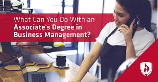Think You Can T Do Anything With An Associate S Degree In Business Management Think Again Clic Business Management Management Profitable Small Business Ideas