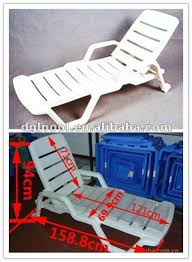 Swimming Pool Chaise Lounge White Plastic Lounge Chair Outdoor Plastic Sun Lounger Swimming Pool Chair Pool Chaise Lounge Pool Chaise