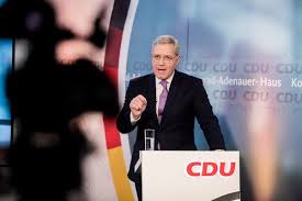 Friedrich merz sprach über das verhältnis zwischen den usa und deutschland. Merkel S Party The Largest In Germany To Choose New Leader The New York Times