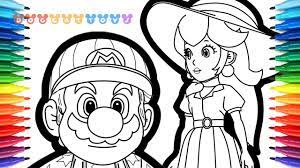 Some of sonic's voice clips are recycled in this game. How To Draw Super Mario Odyssey Mario Princess Peach 65 Drawing Coloring Pages For Kids Youtube