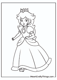 Zombie coloring pages free pictures character pages to color kids coloring colouring sheets lettering. Printable Princess Peach Coloring Pages Updated 2021