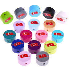 Türkiye), officially the republic of turkey, is a country straddling western asia and southeast europe.it shares borders with greece and bulgaria to the northwest; Koraliki Z Motywem Flaga Turcja Kup W Sklepie