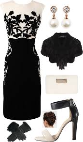 Races Fashion Black And Ivory Classic Fashion Races Fashion Race Day Fashion