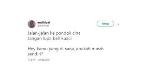 We did not find results for: Pantun Gombal Ala Netizen Ini Kreatif Dan Bikin Ngakak Citizen6 Liputan6 Com