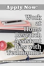 Work At Home Research Assistant Jobs With Technomic Research Assistant Assistant Jobs Working From Home