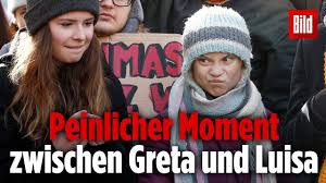 I dream of a world where geography classes teach about the climate crisis as this one great challenge that was won by people like you and me, says climate activist luisa neubauer. Greta Thunberg Kanzelt Luisa Neubauer In Der Offentlichkeit Ab Video Politik
