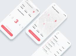 Gas Filling App App Design Mobile Mockup Volunteer App