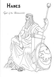 Lived in the center of king minos' labrynth. Hades Coloring Page Greek God Mythology Unit Study By Greek Mythology Gods Ancient Greek Gods Greek And Roman Mythology