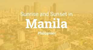 Earliest sunrise is on june 2 or june 3. Sunrise And Sunset Times In Manila June 2021