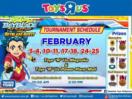 Check in here or visit the beyblade burst app to learn more. Toys R Us Beyblade Tournament Loopme Philippines