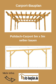 Bauplan Doppel Carport Als Pdf 5m X 5m Carport Selber Bauen Holz Bauplan Carport Selber Bauen Carport Holz Holz Bauplan