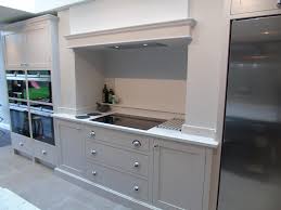 The kitchen cabinets and island are painted in tom howley wood paint but work off. Bespoke Kitchens West Midlands Warwickshire Worcestershire