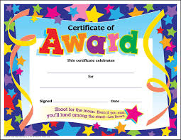 30 Children S Certificates Of Award Star Pack Large In 2020 Certificate Of Achievement Template Free Printable Certificate Templates Free Certificate Templates